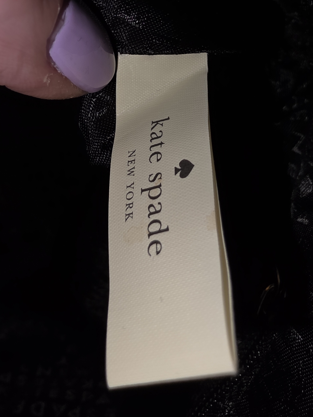 Kate Spade Newbury Lane Plaid Small Rachelle Satchel with Leather Trim-Like New - Picture 9 of 13